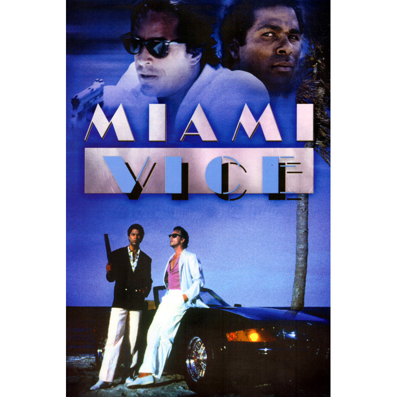 Miami vice, H 18 po x l 12 po