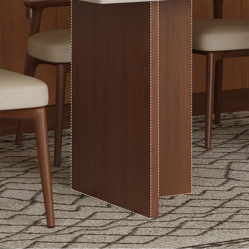 Rectangular domestic cave rock dining table, 29.52" H x 70.86" L x 35.43" W
