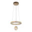 Lustre en cristal 2 lumières