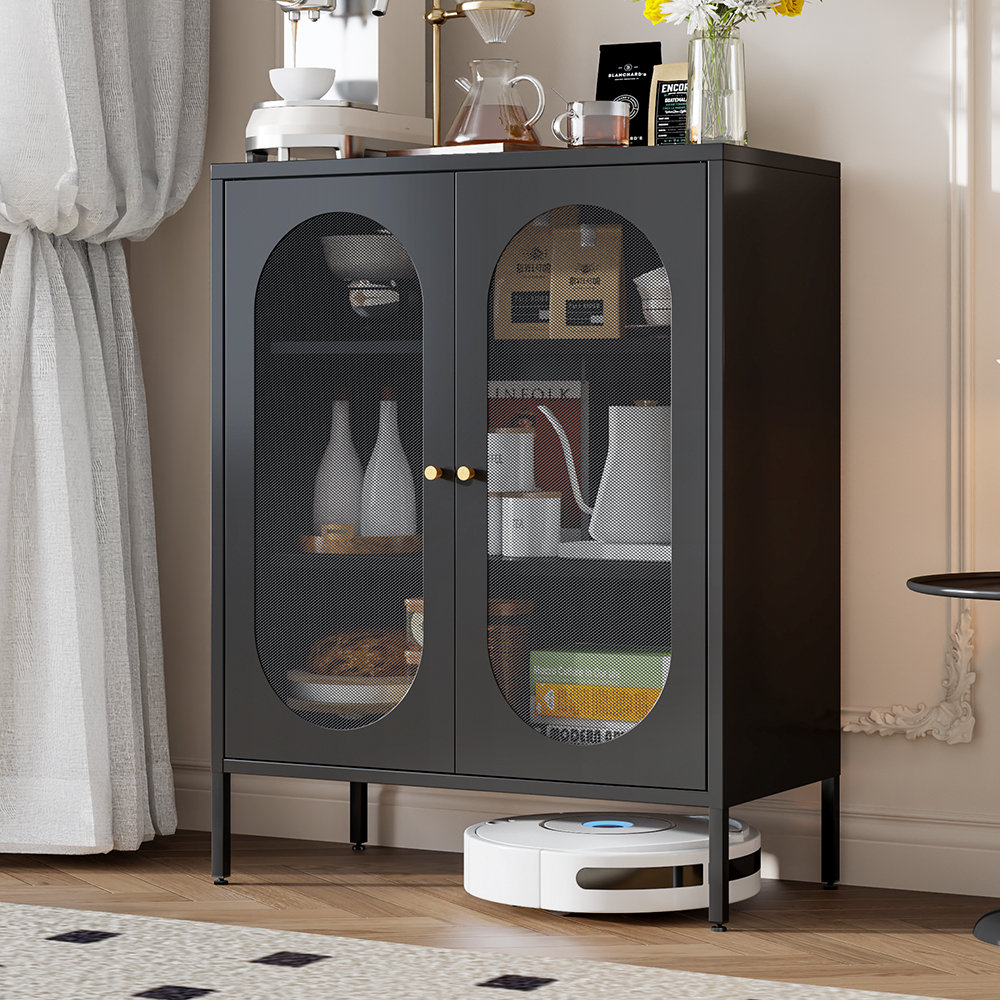 Metal Accent Merwin Ebern Designs 