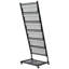 Metal Free Standing Magazine Rack