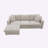 Khiyan Upholstered L-Shaped Sectional Reversible-1252511338