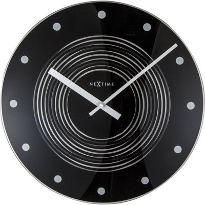 Keenan Glass Wall Clock