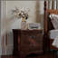 Table de chevet classique en bois cerise-1868698893