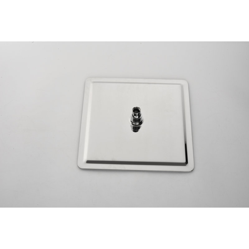 Robinet de douche mural avec système de douche, White