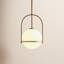 Luminaire suspendu Arie avec abat-jour sphérique-1000846275-1000846274