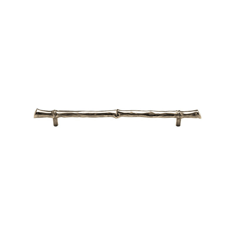 Bamboo Bar / Handle Pull, White Bronze Light