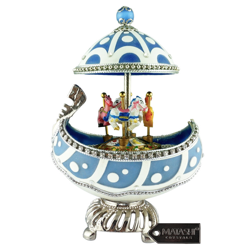 Sculpture en forme d’œuf de Fabergé