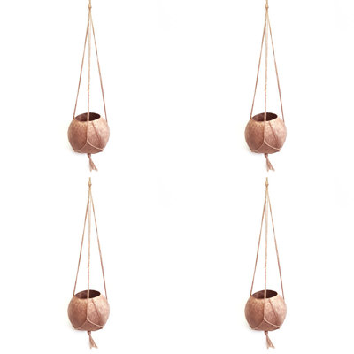 Wood Hanging Planter