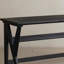 Bureau stable en bois de frêne noir carbonisé-740106404-740106405