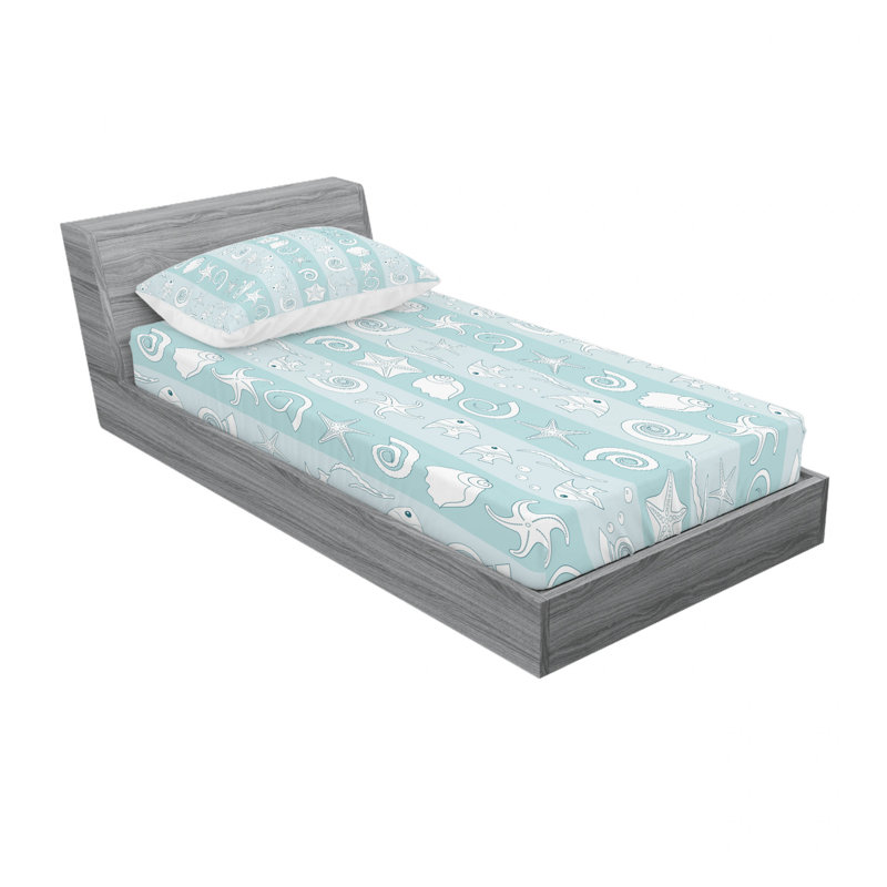 Microfiber Sheet Set, Twin XL Sheet Set with Fitted Sheet