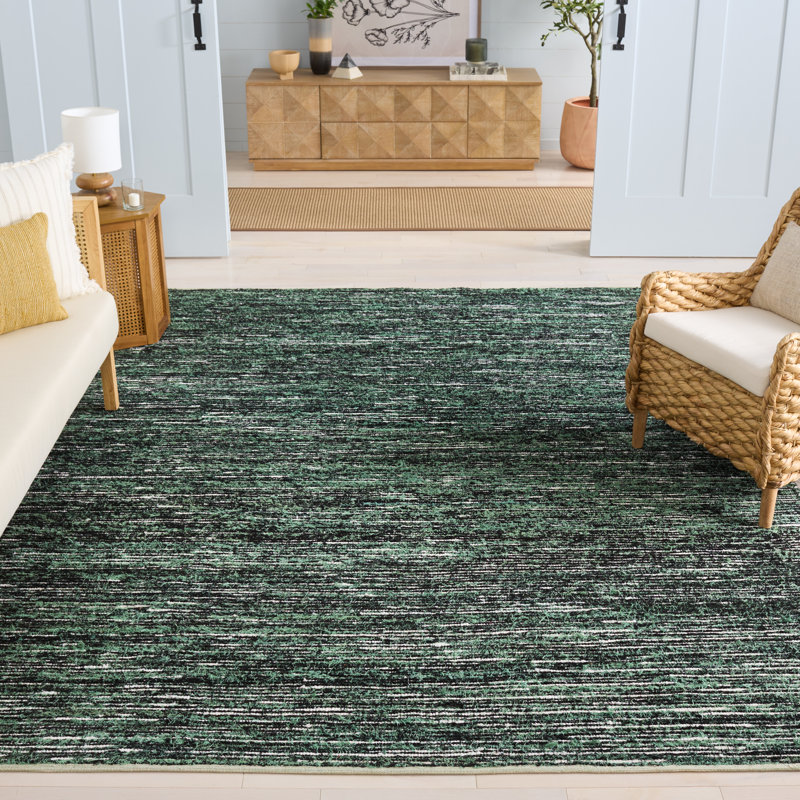 Tapis performance tissé à la main Cape Cod 154, Rectangle 8 pi x 10 pi