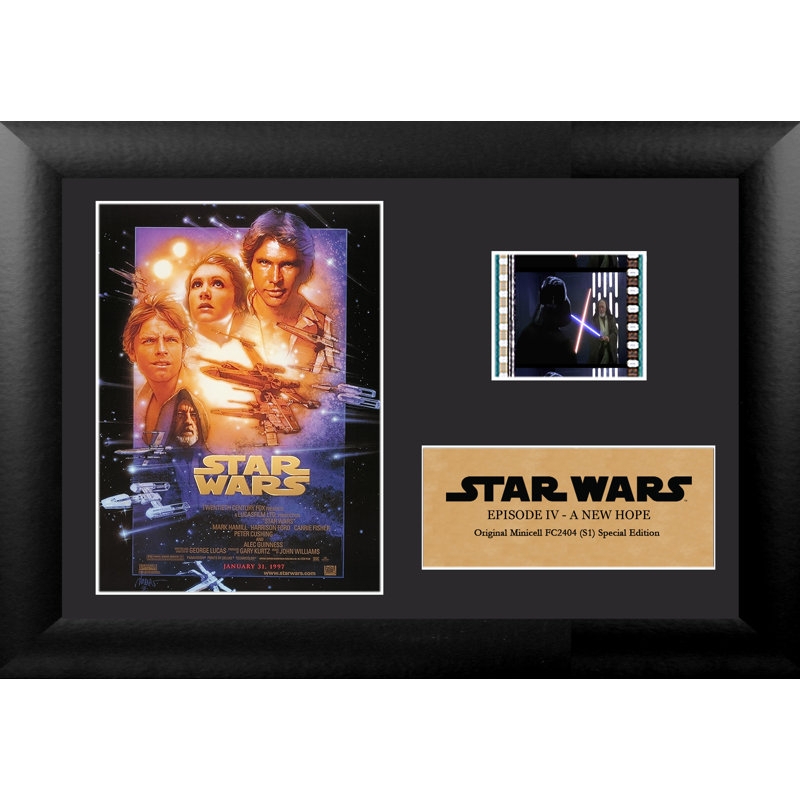 Star Wars a New Hope - Picture Frame Advertisements Print