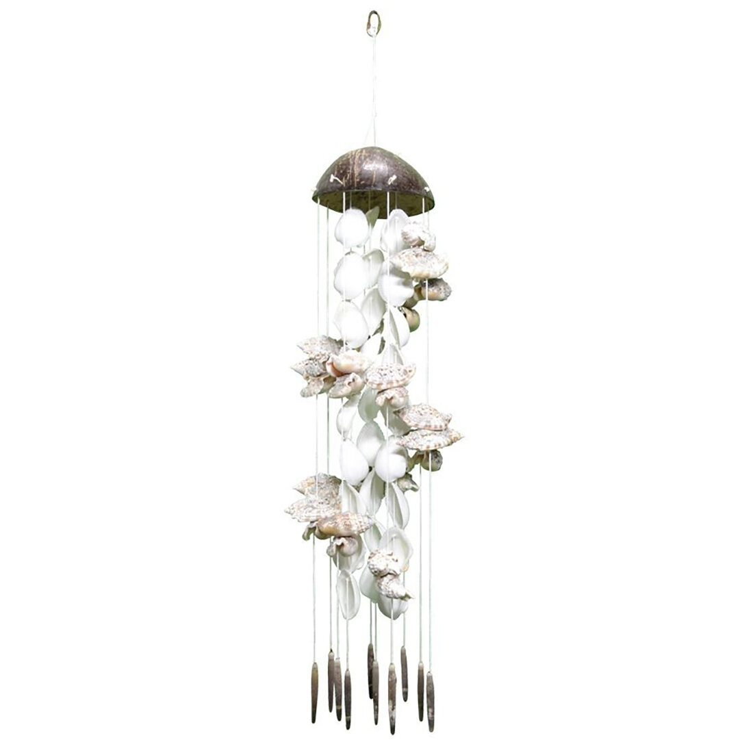 Highland Dunes Lavonia Shell / Capiz Nautical & Beach Wind Chime ...