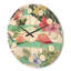 Horloge murale en bois tropical-63892307