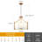 6 - Light Dimmable Drum Chandelier-439146175