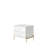 25" Nightstand In White (2-Drawer)-2076491329