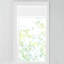 Store romain sans cordon 1 pièce en mélange de lin filtrant la lumière 34 x 64 po, blanc