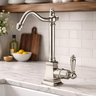 Robinet d'eau froide avec bec pivotant traditionnel Whitehaus