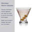 Party 10 oz. Stemless Martini Glasses