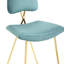 Modway Ponder Performance Velvet Bar Stool-48366009-48366789