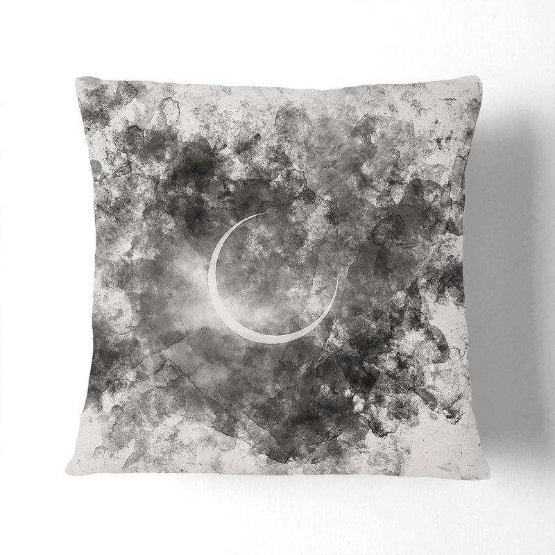Eclipse of the Moon Cushion with Filling, 55cm H x 55cm W x 20cm D