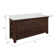 Aberdeen 72 In. Double Sink Blue Limestone Countertop Vanity In Rustic Sierra With Mirrors