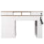 Bureau d'ordinateur de 55 po de largeur avec plateau pour clavier et station de recharge-582697972