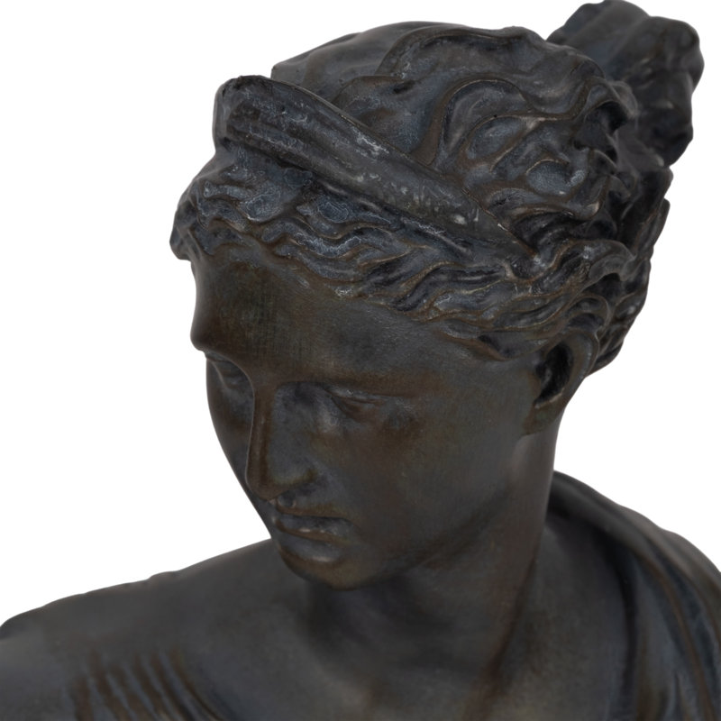 Figurine bohème en résine de polyrésine Boho, Bronze