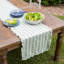 Gingham Ruffle 18" x 90" Table Runner-795948114-795948115