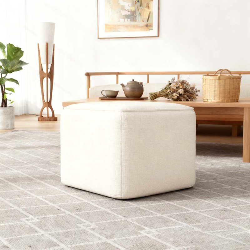 Upholstered Square Ottoman