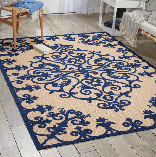 Oriental Hand Woven Indoor / Outdoor Area Rug