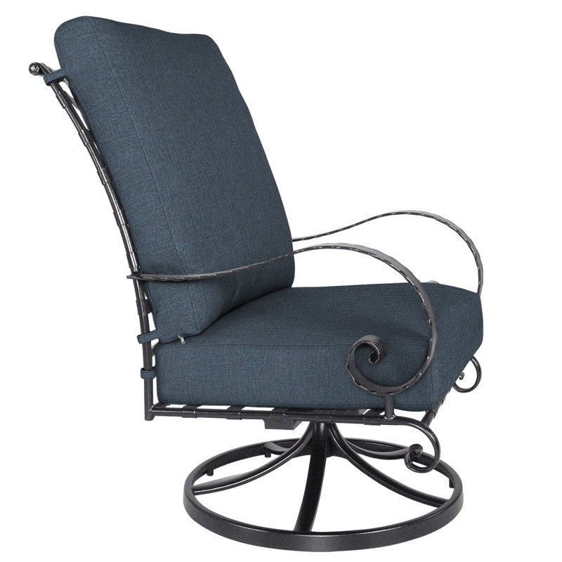 Classico Outdoor Lounge Chair, Graphite, Flagship Stone Sunbrella®