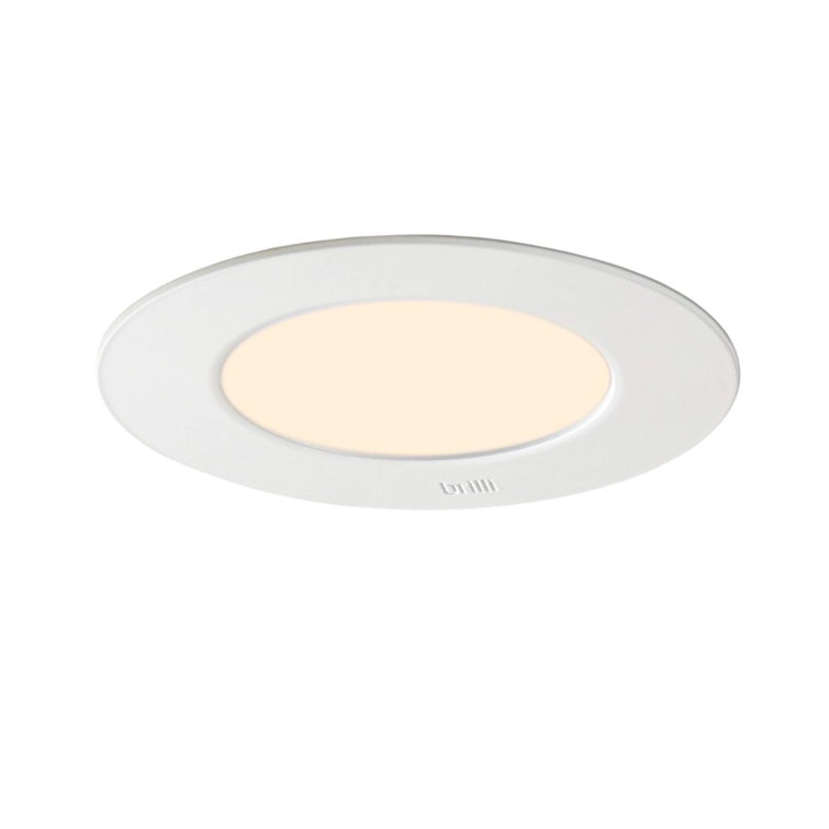 Brilli 4"W "Get in Sync" Color Tunable LED Canless Recessed Downlight Flush Mount Light Fixture