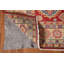 Tapis oriental rouge fait à la main Kazak 6