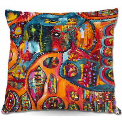  Couch Abstract Elephant Throw Pillow Cover