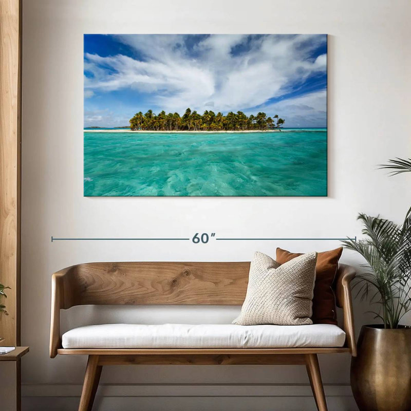 Gillard Bahamas Island, 32" H x 48" W