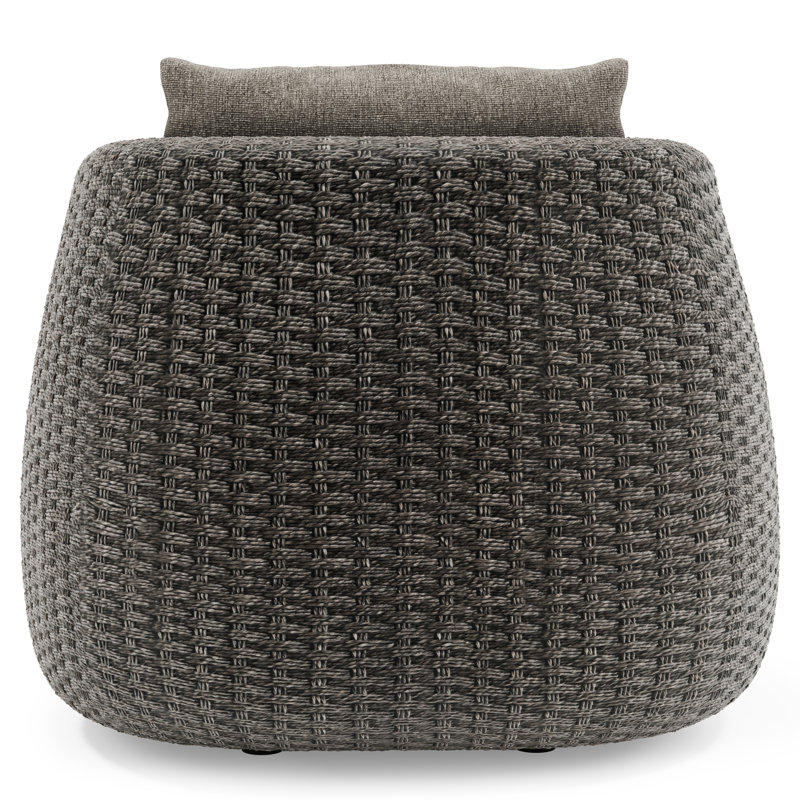 Sarene Outdoor Lounge Chair, Gray