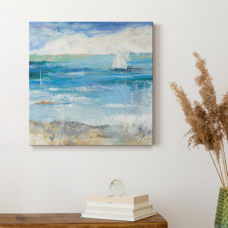 " From The Shore ", 32" H x 32" W x 1" D