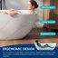 Baignoire de trempage autoportante en marbre Forma-124582139