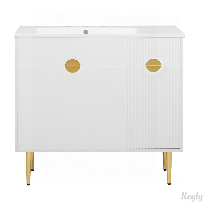 Meuble-lavabo 36 po avec lavabo supérieur