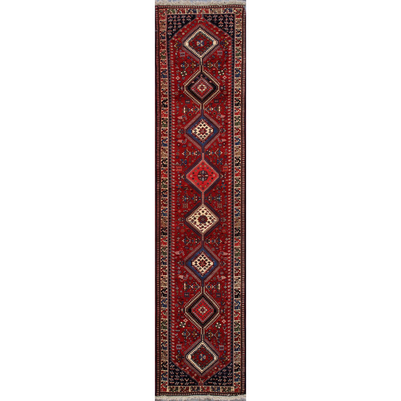 Shirvan One-of-a-Kind Runner 2'8" X 11'8" Hand Knotted Area Rug