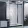 Dreamwerks Bristol 48" W x 32" D x 79.2" H Framed Rectangular Reversible Shower Kit in Black 