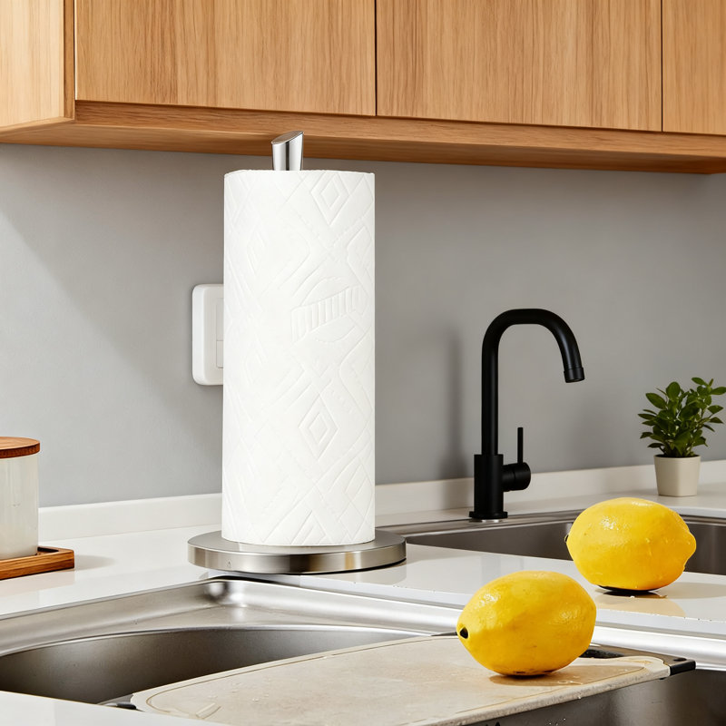 Porte-papier essuie-mains en acier inoxydable