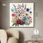 Fleurs sauvages tissées sur toile par Art Remedy-114221153-114221161