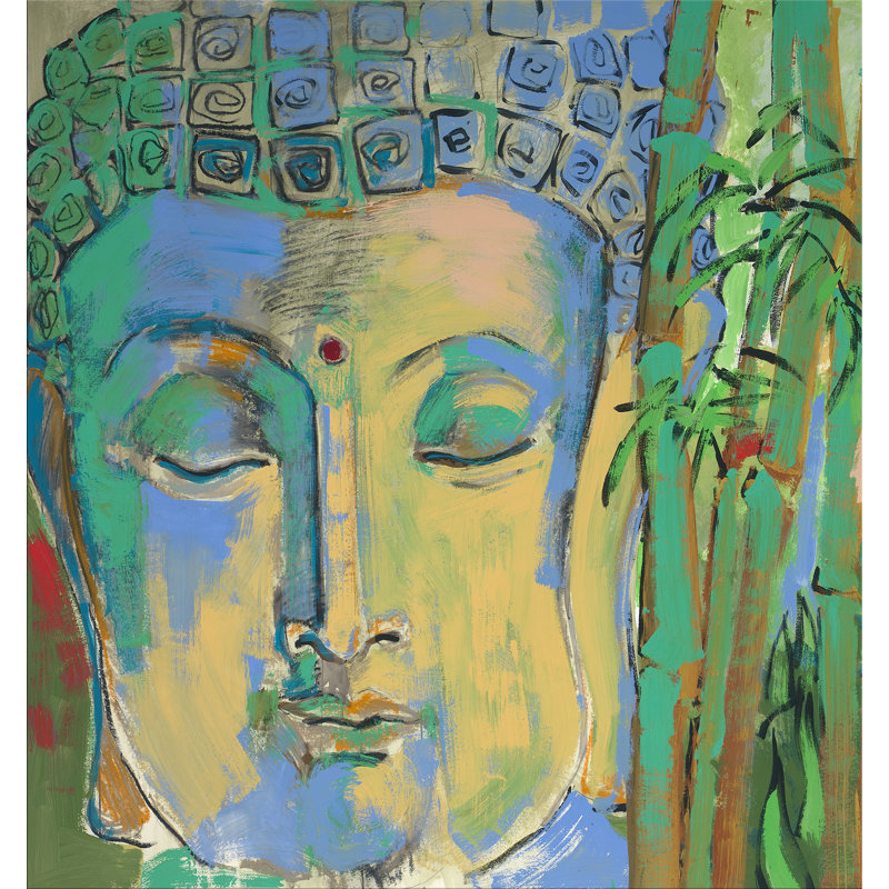 Bouddha par Robert Robinson - cadre photo, Toile tendue, H 65 po x l 48 po