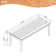 Eligio Rectangular 6 - Person 82'' Long Dining Set