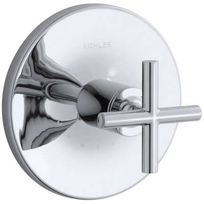 Purist Thermostatic Valve Trim with Cross Handle