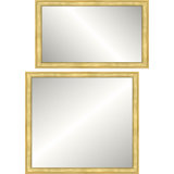 Perri Solid Wood Beveled Mirror
