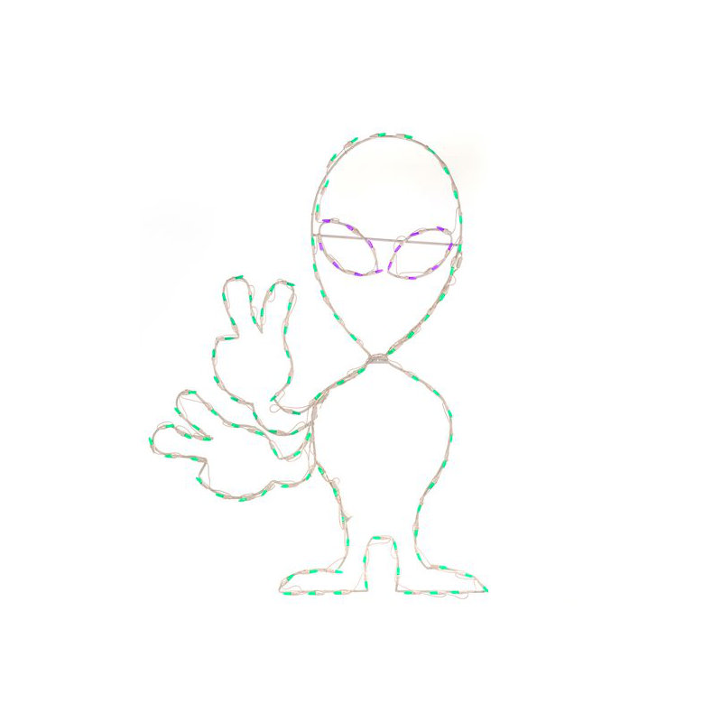 Figurine lumineuse Alien